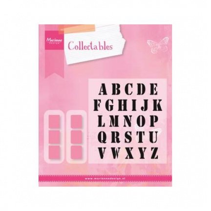 Marianne Design Collectable Stencil Alfabet COL1396