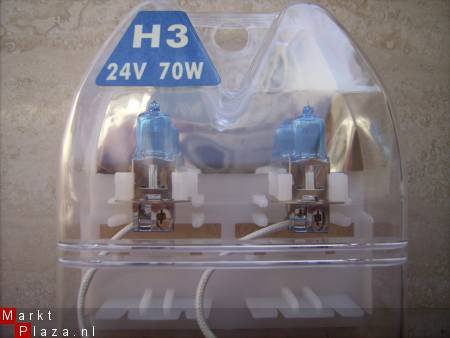 H1 H3 H4 H7 XENONBLEU 24V SUPERUITSTRALING 24 VOLT - 1