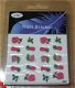 Nagel water Stickers bloem H005 Decals nail art Rozen roos - 1 - Thumbnail