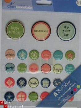 OPRUIMING: jo ann mini bubbles birthday - 1