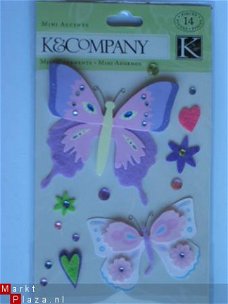 K&Company mini accents butterfly
