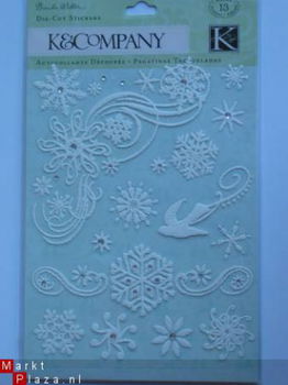 K&Company evergreen snowflakes - 1