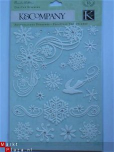 K&Company evergreen snowflakes