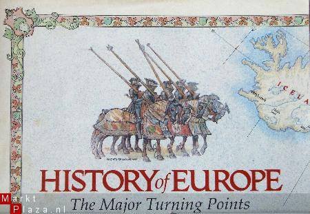 landkaart NG History of Europe - 1