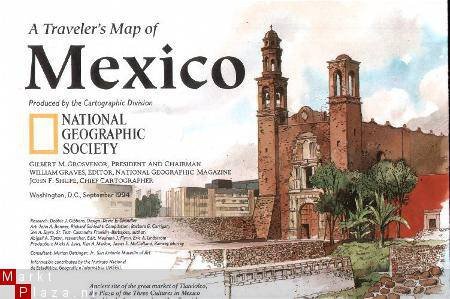 landkaart NG Mexico - 1
