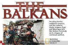 landkaart NG The Balkans