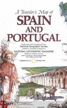 landkaart NG Spain Portugal - 1
