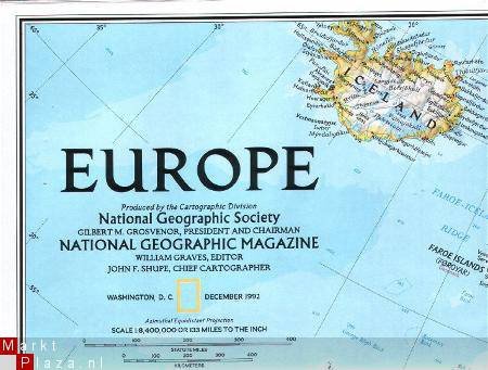 landkaart NG Europe - 1