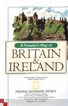 landkaart NG Britain Ireland