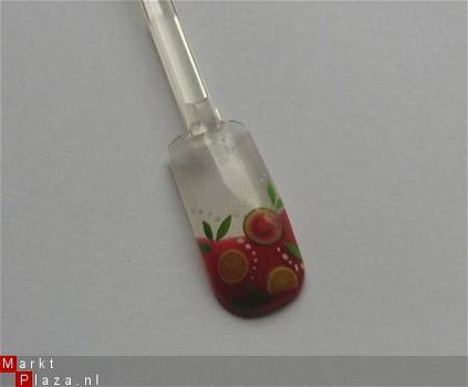 Fruit nail art gel acryl nailart Trendy fruit stukjes fimo - 1