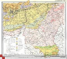 landkaartje Belgie Luxemburg en Namen