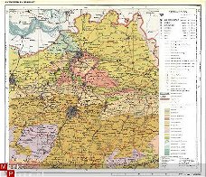 landkaartje Belgie Antwerpen en Brabant