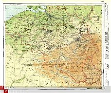 landkaartje Belgie