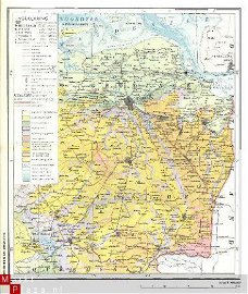 provinciekaartje Groningen & Drenthe