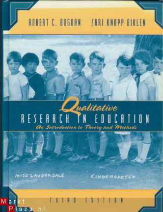 Qualitative research in education - Bogdan and Knopp Biklen - nr. 1
