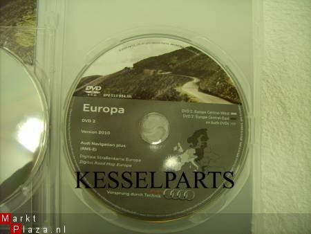 Audi RNS-E 2010 dvd west & east europe - 1