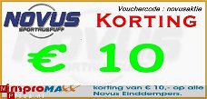 Novus Sport Einddemper BMW 316i Compact 135x75mm DTM