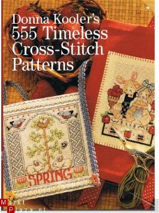 Boek Doona Kooler 555 Timeless Cross stitch patterns