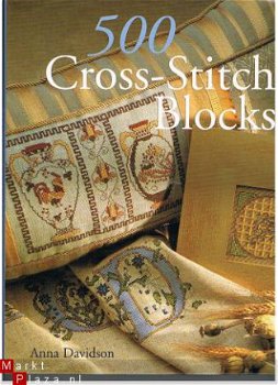 Boek Anna Davidson 500 Cross stitch Blocks - 1