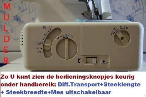 NIEUWSTE LEWENSTEIN OVERLOCKMACHINE DE 700DE ACTIE - Afbeelding 5