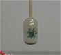 Gedroogde Droog bloemen wit dried flower gel acryl nail art - 1 - Thumbnail