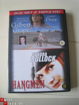 Dvd met 2 topfilms: What's eating Gilbert Grape? - Hangmen - nr. 1