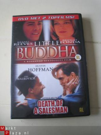 Dvd met 2 topfilms: Little Buddha - Death of a salesman - Afbeelding 2