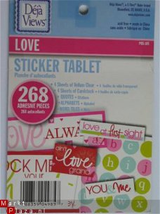 deja views cardstock stickers stack love