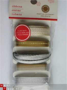 Martha Stewart metalic ribbon - 1