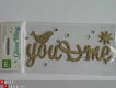 making memories glitter bling title you & me - 1 - Thumbnail