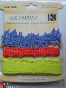 K&Company ribbon happy trails