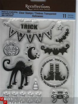 recollections clear stamp halloween - 1