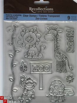 Recollections clear stamp zoo-licious - 1
