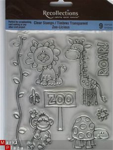 Recollections clear stamp zoo-licious