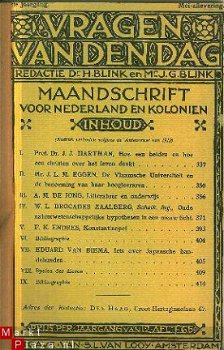 Vragen van den dag. Maandschrift voor Nederland en kolonien - 1