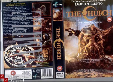 VHS Dario Argento's THE CHURCH - 1