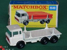 Matchbox 58 DAF Girder Truck