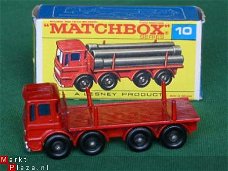 Matchbox 10 Pipe Truck Ergomatic Cab