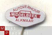 middelbeek autoverhuur Alkmaar blik speldje (N_068) - 1