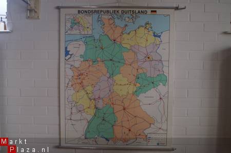 Schoolplaat van Bondsrepubliek Duitsland. - 1