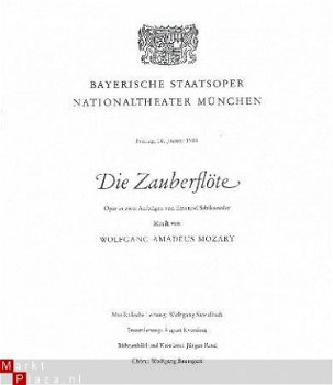 Bayerische Staatsoper; Mozart, Die Zauberflöte - 1