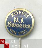 koffie PJ Sweers van 1782 speldje (R_102)