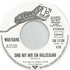 Wolfgang : Sing mit mir ein Hallelujah (1973)  PROMO