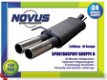 Novus Sport Uitlaat 2x90mm Rond VW Golf 3 - 1 - Thumbnail