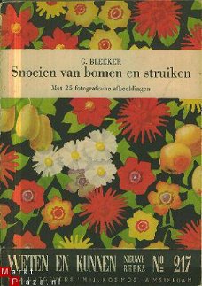 Bleeker, G; Snoeien van bomen en struiken