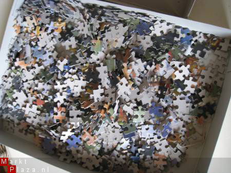 Puzzel met afbeelding Marilyn Monroe en Humprey Bogart - Afbeelding 2