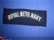 Naamlint Royal Neth.Navy WO2 - 1 - Thumbnail