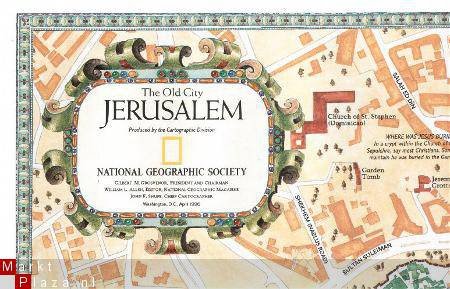 landkaart NG Jerusalem - 1
