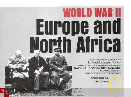 landkaart NG World War II - 1