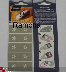 Sjablonen from 4 nagel stickers nail art tips sticker